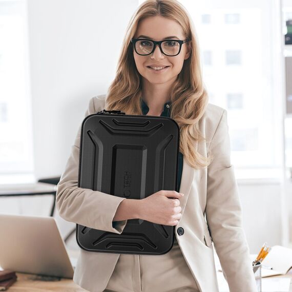 Tech-Protect Kevlar Pro Laptop Case 15-16" - Black - Bags & Backpacks - Laptop Accessories - Techbox