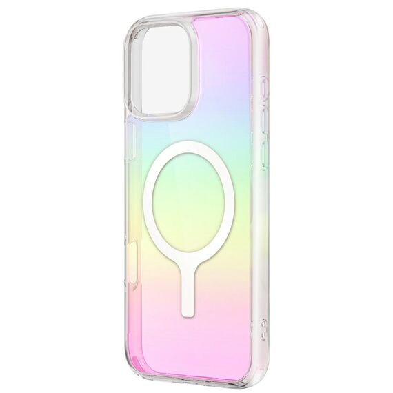 Uniq Iridescia Magclick Charging Case for iPhone 16 Plus - Multicolor - Apple Cases - Cases - Techbox