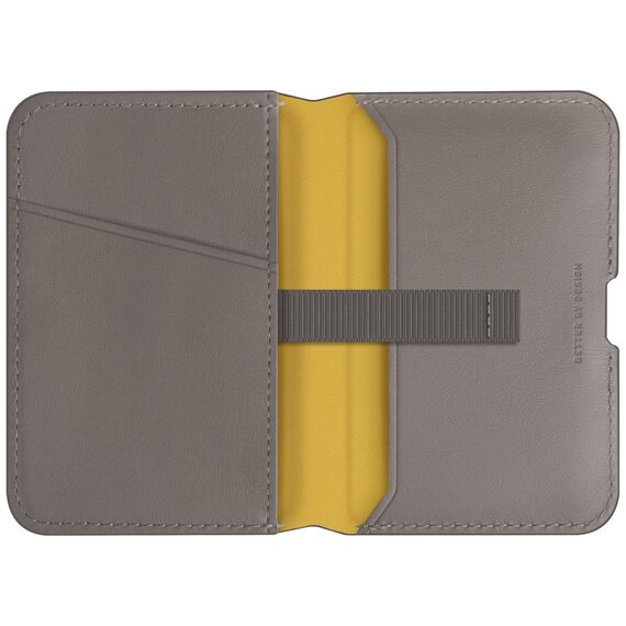 Uniq Lyden DS RFID Magnetic Wallet with Phone Stand - Gray | Techbox