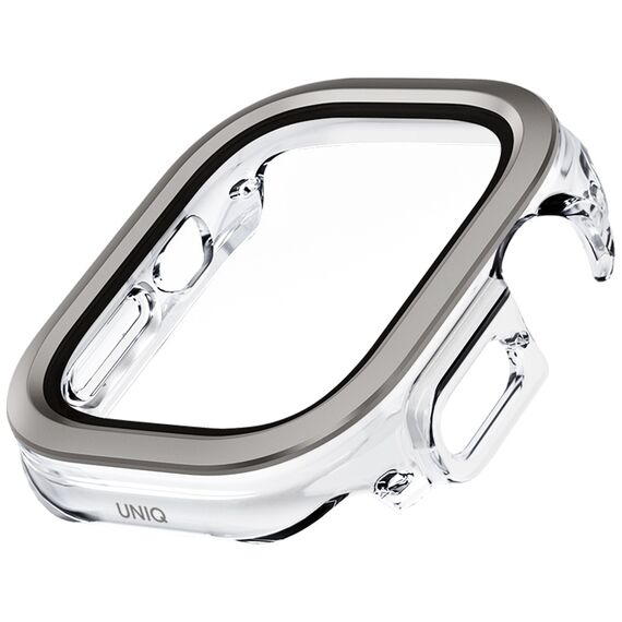 Uniq Voute case with tempered glass for Apple Watch Ultra 49 mm - silver | Techbox
