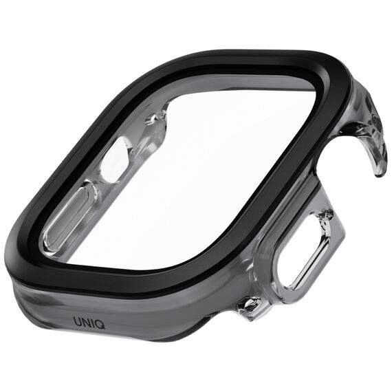 Uniq Voute Tempered Glass Case for Apple Watch Ultra 49mm - Black | Techbox