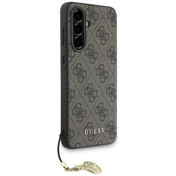 Guess 4G Charms Collection Case for Samsung Galaxy A56 - Brown | Techbox