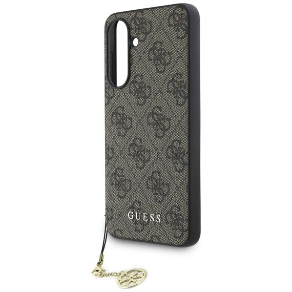 Guess 4G Charms Collection Case for Samsung Galaxy A56 - Brown | Techbox