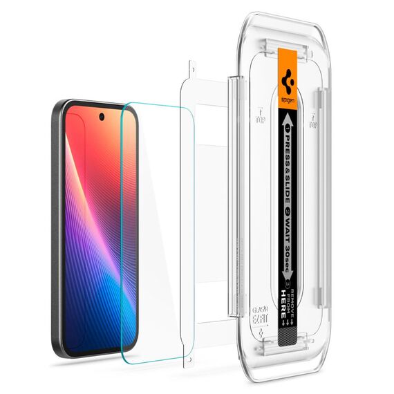 Spigen Glas.TR "Ez Fit" Tempered Glass 2-pack for Google Pixel 9A - Clear - Uncategorized Screen Protection (2) - Screen & Camera Protection - Techbox