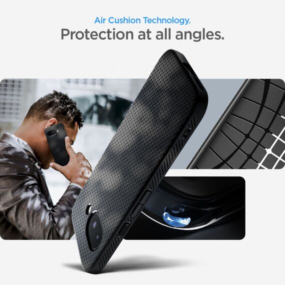 Spigen Liquid Air Case for Google Pixel 9A - Matte Black - Uncategorized Cases (2) - Cases - Techbox