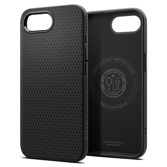 Spigen Liquid Air Mag MagSafe iPhone 16e Case - Matte Black - Apple Cases - Cases - Techbox