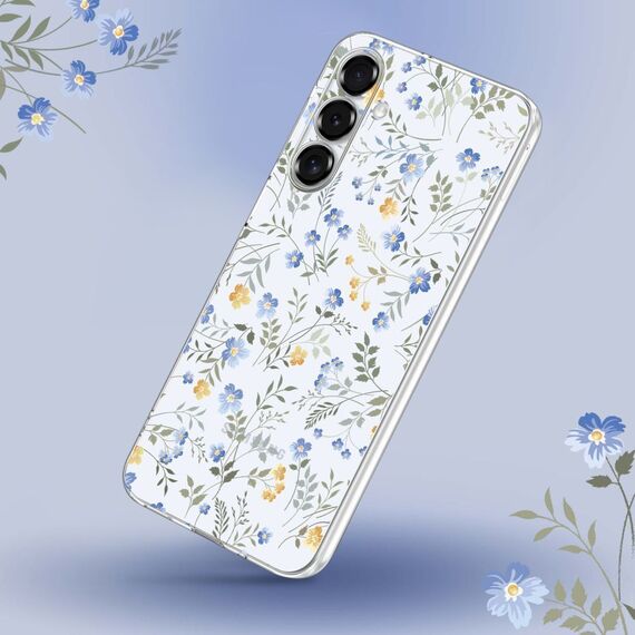 Tech-Protect FlexAir Case for Samsung Galaxy A56 5G - Daisies with Leaves - Samsung Cases - Cases - Techbox