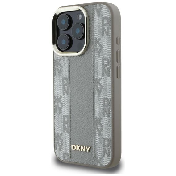 DKNY Checkered Pattern Magsafe iPhone 16 Pro Max Case - Beige | Techbox