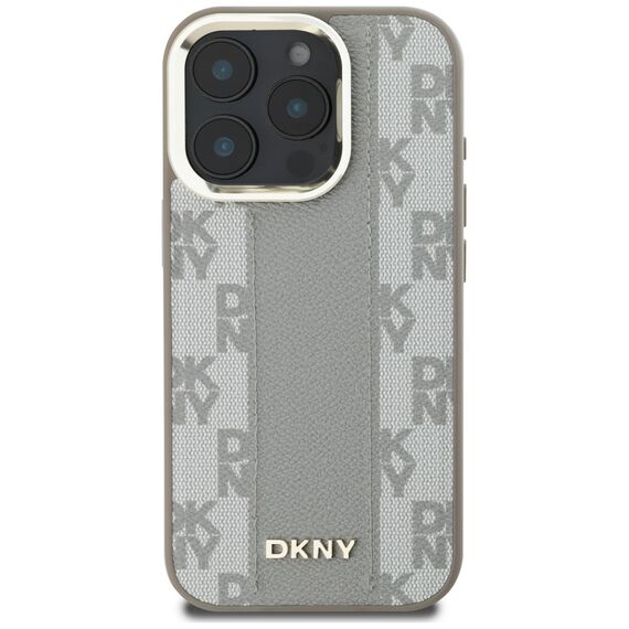 DKNY Checkered Pattern Magsafe iPhone 16 Pro Max Case - Beige | Techbox