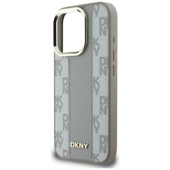 DKNY Checkered Pattern Magsafe iPhone 16 Pro Max Case - Beige | Techbox