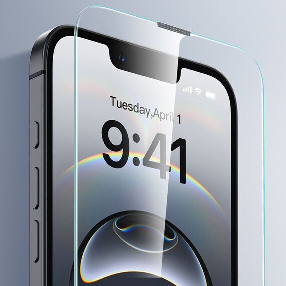 ESR UltraFit Tempered Glass 2-pack case for iPhone 13 / 13 Pro / 14 / 16e - Uncategorized Cases (2) - Cases - Techbox