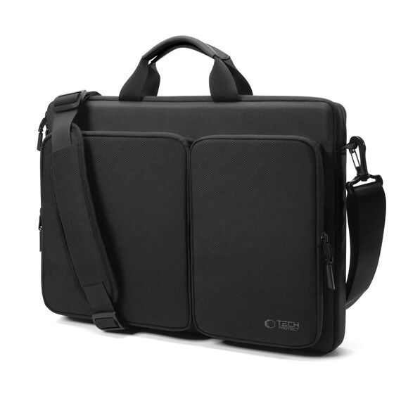 Tech-Protect Defender Bag for 17" Laptop - Black