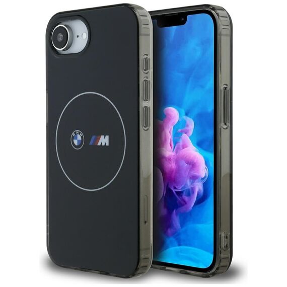 BMW IML Metal White Circle MagSafe iPhone 16e Case - Black - Apple Cases - Cases - Techbox