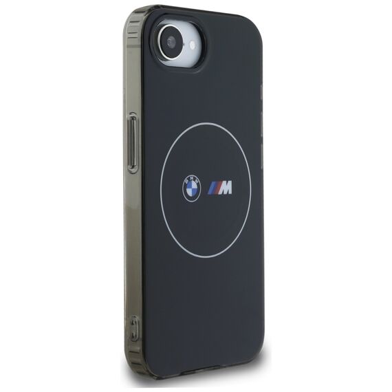 BMW IML Metal White Circle MagSafe iPhone 16e Case - Black - Apple Cases - Cases - Techbox