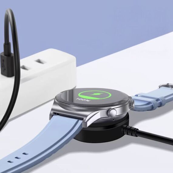Tech-Protect MC03 UltraBoost Inductive Charger for Samsung Galaxy Watch USB-C 100cm - Black | Techbox