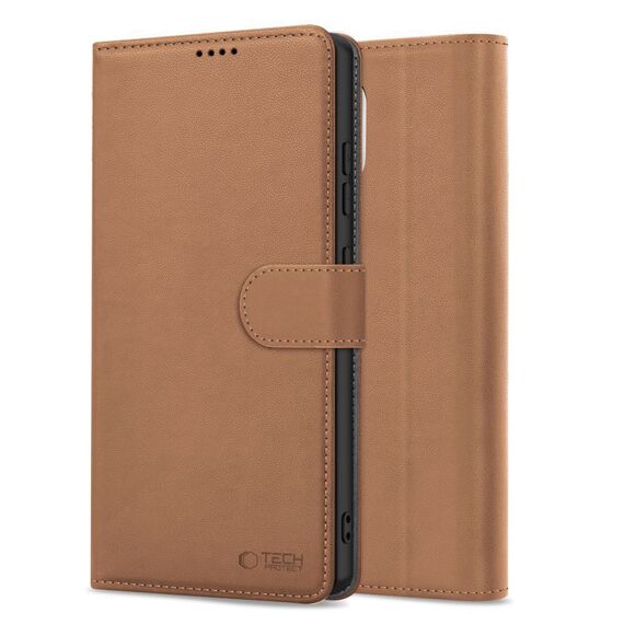 Tech-Protect Wallet Case for iPhone 16e - Brown | Techbox
