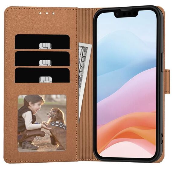 Tech-Protect Wallet Case for iPhone 16e - Brown | Techbox
