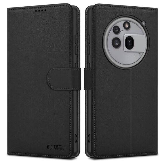 Tech-Protect Wallet Case for Nothing Phone 3A Pro - Matte Black | Techbox