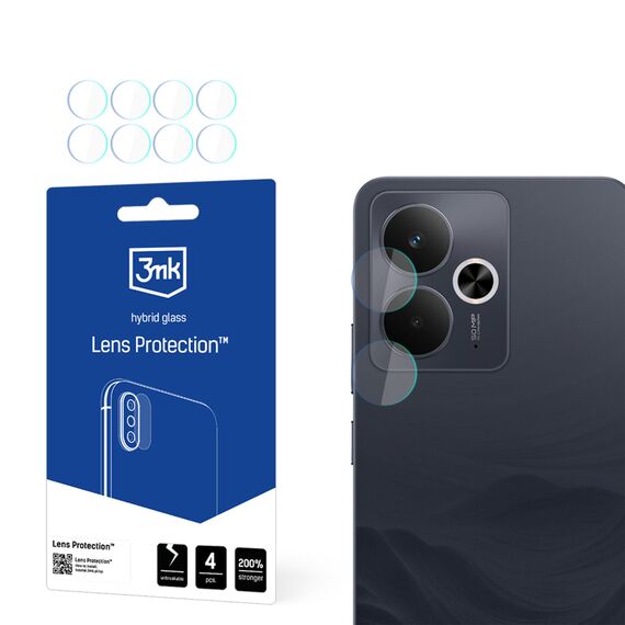 3mk Lens Protection Hybrid Glass for Realme 14 5G / 14T 5G Camera Lens - Rest Brands - Screen & Camera Protection - Techbox