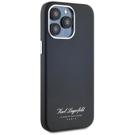 Karl Lagerfeld hotel RSG iPhone 15 Pro case - black - Uncategorized Cases (2) - Cases - Techbox