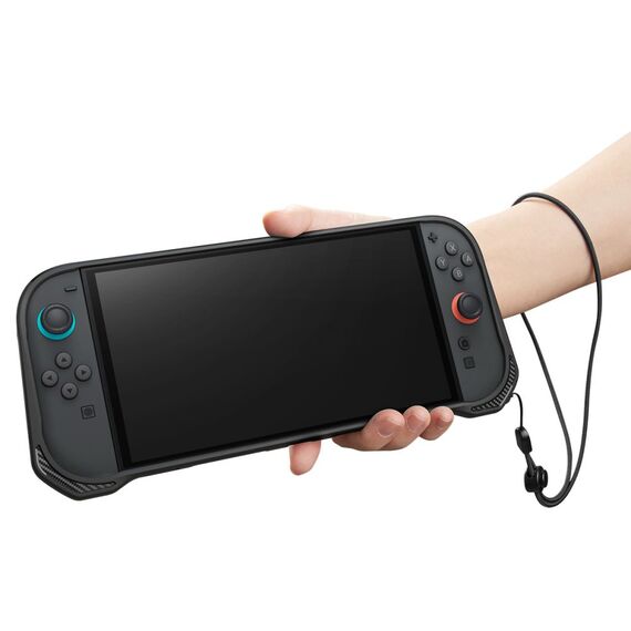 Spigen Rugged Armor Case for Nintendo Switch 2 - Matte Black | Techbox