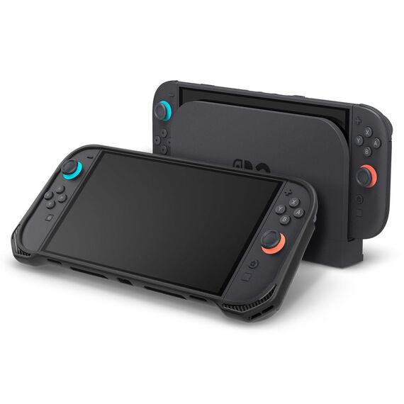 Spigen Rugged Armor Case for Nintendo Switch 2 - Matte Black | Techbox