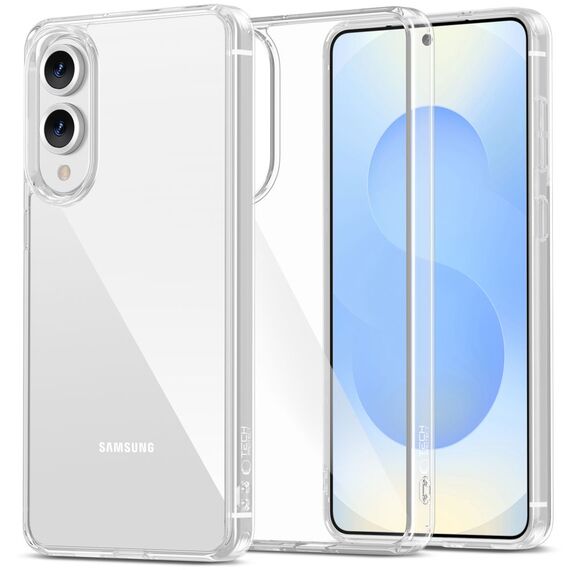 Tech-Protect FlexAir Hybrid Case for Samsung Galaxy S25 Edge - Clear - Samsung Cases - Cases - Techbox