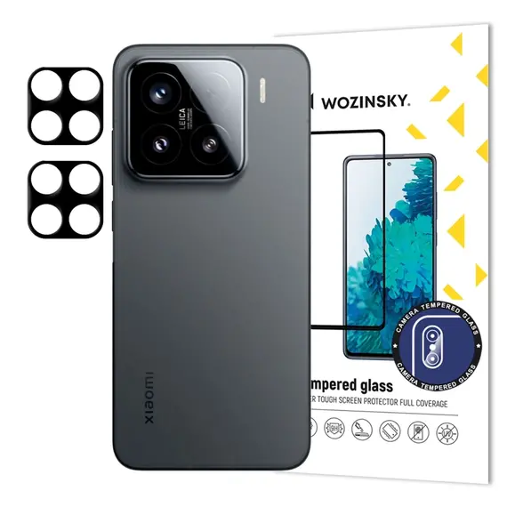 Wozinsky Full Camera Glass for Xiaomi Redmi Note 14 Pro+ 5G, 2-pack | Techbox