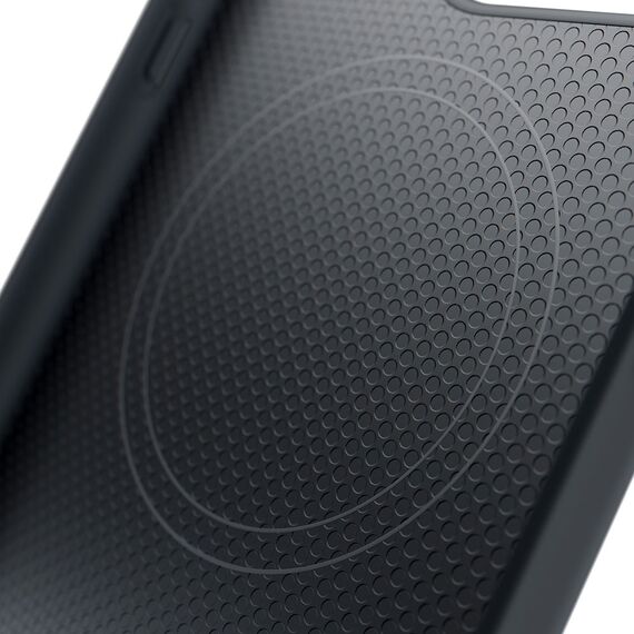 3mk Hardy Apple Silky Leather MagCase for Apple iPhone 14 Plus - Black