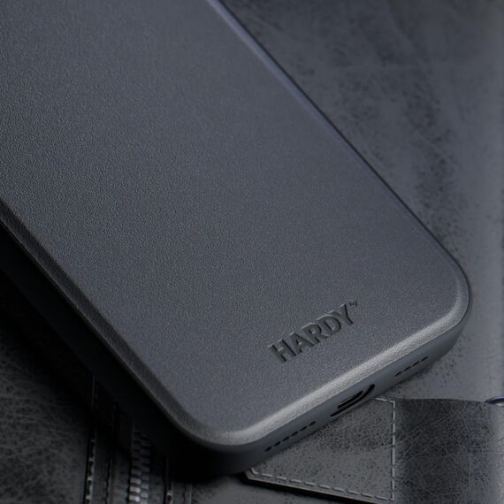 3mk Hardy Apple Silky Leather MagCase for Apple iPhone 16 - Black