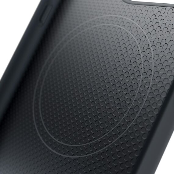 3mk Hardy Apple Silky Leather MagCase for Apple iPhone 16 - Black