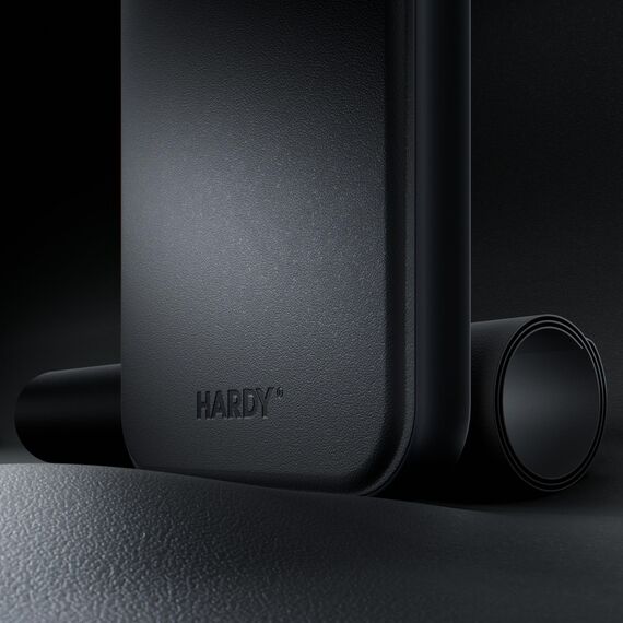 3mk Hardy Apple Silky Leather MagCase for Apple iPhone 16 Pro Max - Black