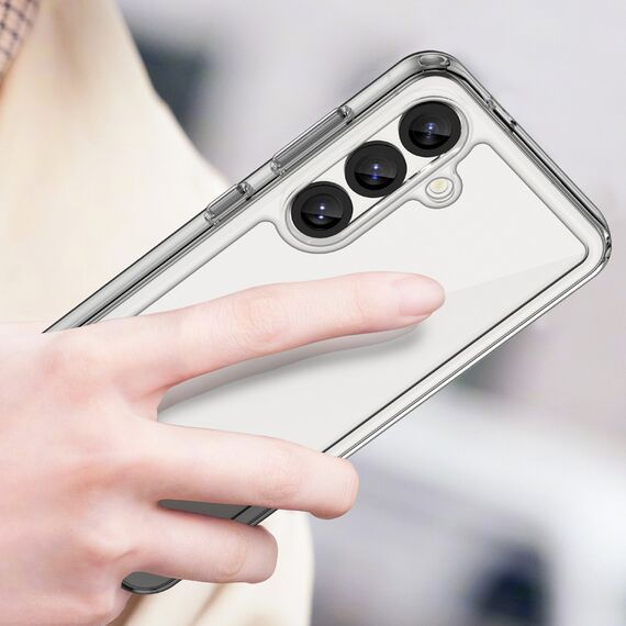 Outer Space Case with Gel Frame for Samsung Galaxy F06 5G - Clear | Techbox