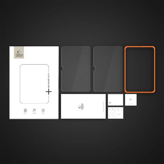 Tech-Protect Easy Set+ 2-pack tempered glass for iPad 10.9” 2022 / iPad 11” 2025 | Techbox