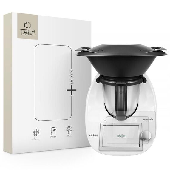 Tech-Protect Glass Fit+ 2-pack tempered glass for Thermomix TM6 - transparent | Techbox