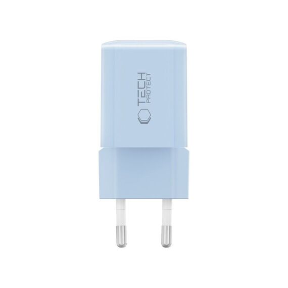 Tech-Protect NCM33W 2-port PD33W/QC3.0 wall charger - blue