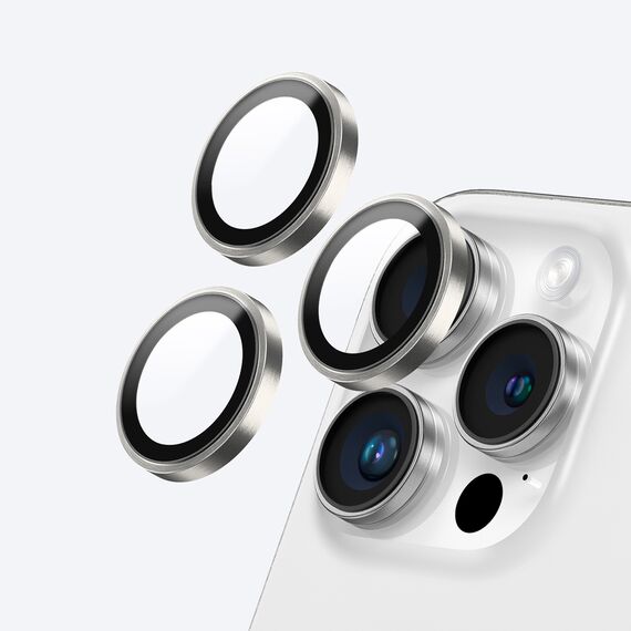 AmazingThing AR 3 Lens Glass Full Clear Tempered Glass for iPhone 16 Pro / 16 Pro Max - Transparent | Techbox