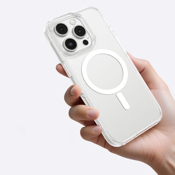 AmazingThing Minimal Mag Case with Magnetic Ring for iPhone 16 Pro - Transparent - Uncategorized Cases (2) - Cases - Techbox