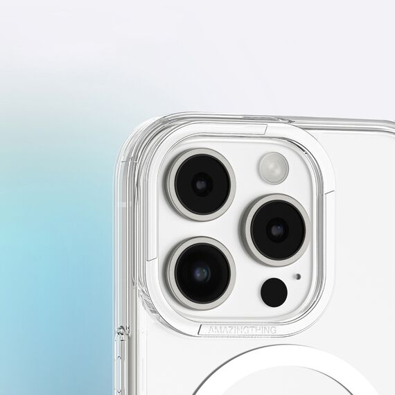 AmazingThing Minimal Mag Case with Magnetic Ring for iPhone 16 Pro - Transparent - Uncategorized Cases (2) - Cases - Techbox