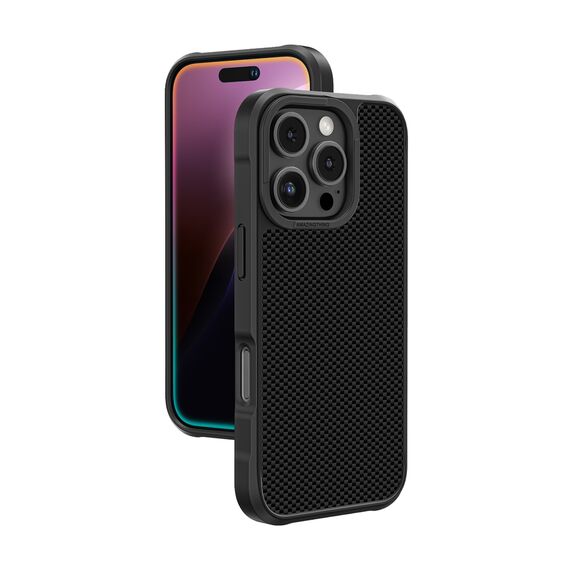 AmazingThing Titan Max Case with 600D Aramid Fibers for iPhone 16 Pro - Black | Techbox