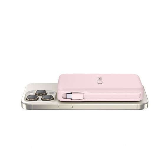 Powerbank Tech-Protect PB31 LifeMag MagSafe 10000 mAh - pink - Powerbanks - Smartphone Chargers - Techbox