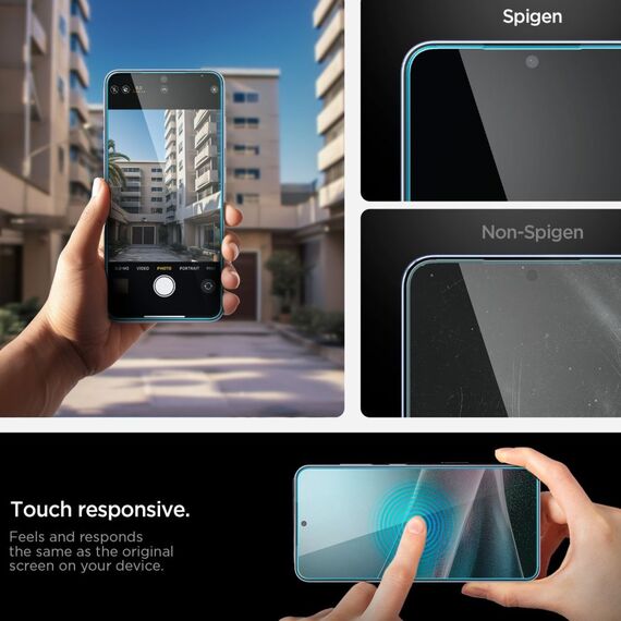 Spigen Glas.TR ”Ez Fit” Pro Tempered Glass for Samsung Galaxy S25 Edge - Samsung - Screen & Camera Protection - Techbox