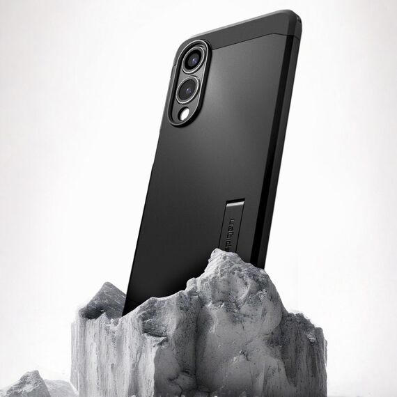 Spigen Tough Armor MagSafe case for Samsung Galaxy S25 Edge - black | Techbox