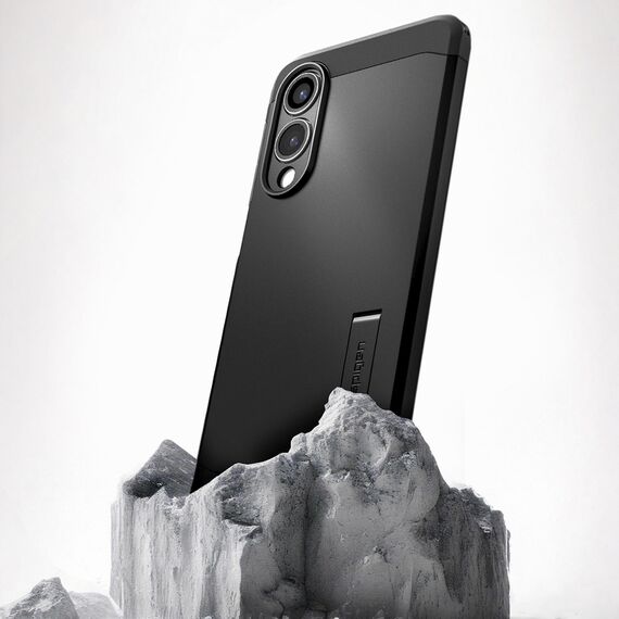 Spigen Tough Armor MagSafe case for Samsung Galaxy S25 Edge - black | Techbox