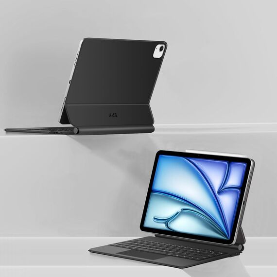 Tech-Protect Smartcase Magnetic with Keyboard for iPad Air 10.9” 2020 / 2022 / iPad Air 11” 2024 / 2025 - Black - Tablet Accessories - Tablet PC & Accessories - Techbox
