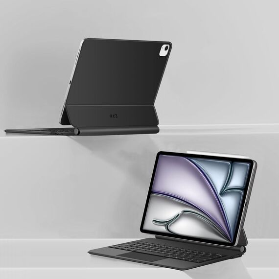 Tech-Protect Smartcase Magnetic with Keyboard for iPad Pro 12.9” 2020 / 2021 / 2022 / iPad Air 13” 2024 / 2025 - Black | Techbox