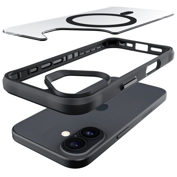 3mk Satin Armor MagCase for iPhone 17 - Black