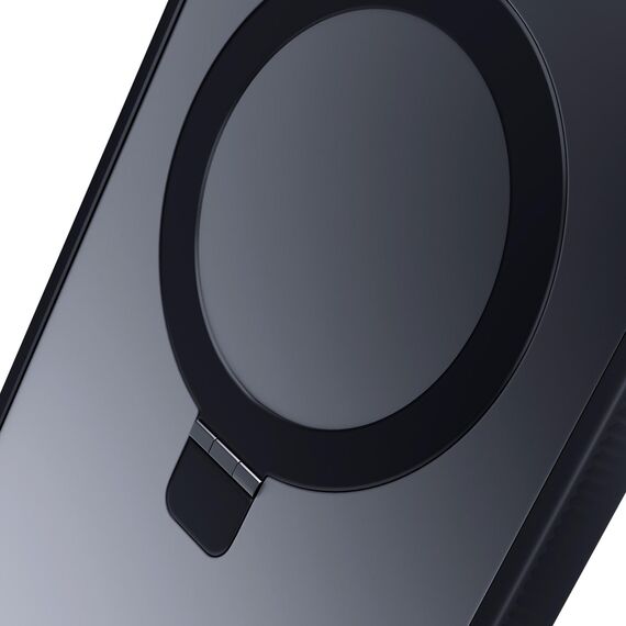 3mk Smoke Case Mag&amp;Stand for iPhone 17 - black - Apple Cases - Cases - Techbox