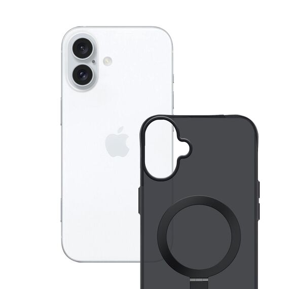 3mk Smoke Case Mag&amp;Stand for iPhone 17 - black - Apple Cases - Cases - Techbox