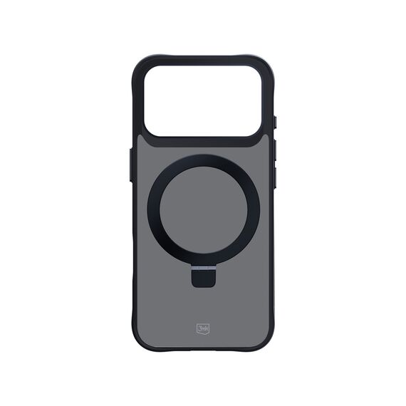 3mk Smoke Case Mag&amp;Stand for iPhone 17 Pro - Black - Apple Cases - Cases - Techbox